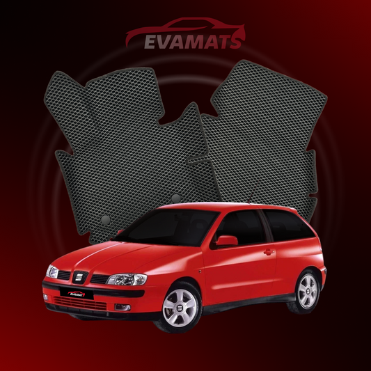 Fußmatten EVAMATS für SEAT Ibiza 2. Generation 1993–2002, Baujahr 1, Schrägheck, 3-türig