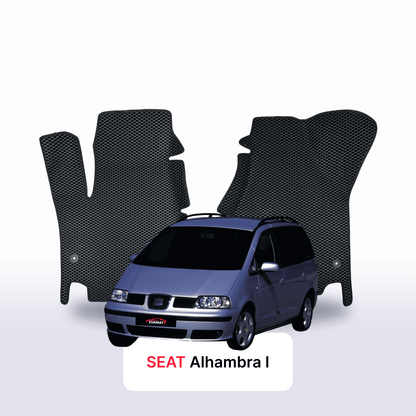 Fußmatten EVAMATS für SEAT Alhambra 1 Gen 1996-2010 Jahr MINIVAN