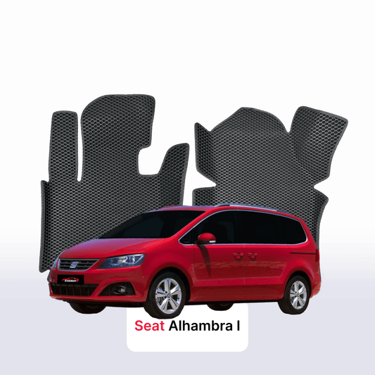 Fußmatten EVAMATS für SEAT Alhambra 2 Gen 2010-2020 Jahr MINIVAN