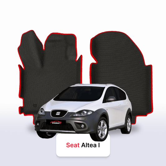 Fußmatten EVAMATS für Seat Altea 1 Gen 2004-2015 Jahr MINIVAN Freetrack