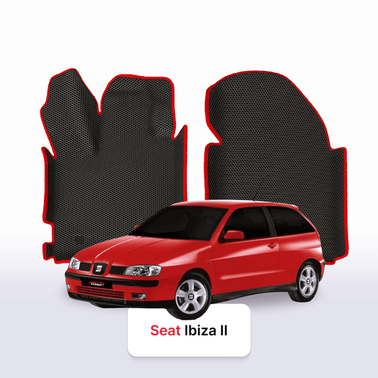 Fußmatten EVAMATS für SEAT Ibiza 2 gen 1993-2002 jahr SCHÄGHECK 3 türer