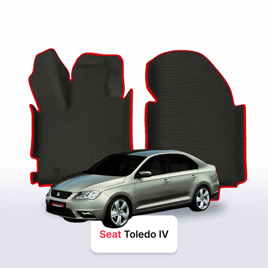 Fußmatten EVAMATS für SEAT Toledo 4 gen 2012-2019 jahr LIFTBACK