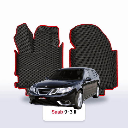 Fußmatten EVAMATS für Saab 9-3 2 Gen 2002-2014 Jahr KOMBI