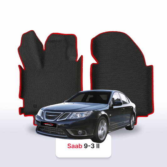 Fußmatten EVAMATS für Saab 9-3 2 Gen 2002-2014 Jahr SEDAN