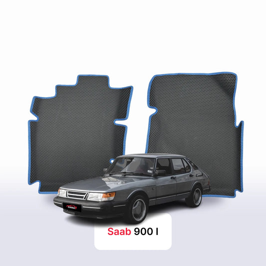 Fußmatten EVA für Saab 900 1 gen 1978-1993 jahr SCHÄGHECK 5 türer