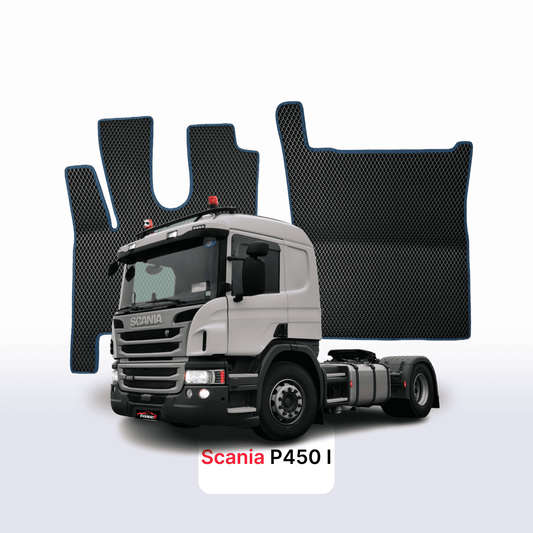Fußmatten EVAMATS für Scania P450 1. Generation 2009-2016 Jahr LKW Fußmatten EVAMATS für Scania P450 1. Generation 2009-2016 Jahr LKW