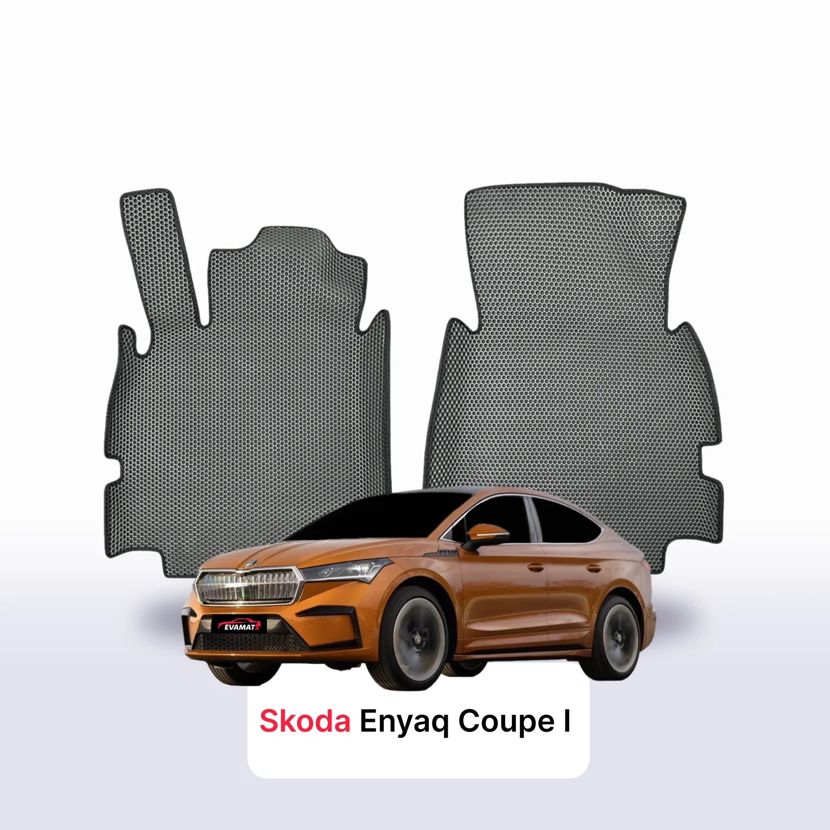 Fußmatten EVAMATS für Skoda Enyaq COUPE 1 gen 2022-2028 jahr SUV
