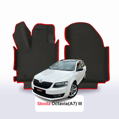 Fußmatten EVAMATS für Skoda Octavia(A7) vor-facelift 3 gen 2013-2016 jahr KOMBI