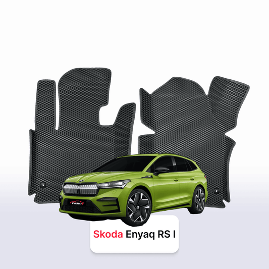 Fußmatten EVAMATS für Skoda Enyaq RS 1 gen 2022-2028 jahr Elektrisch SUV