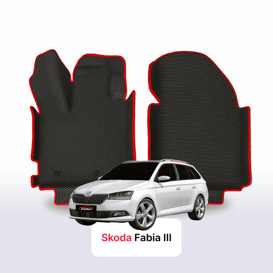 Fußmatten EVAMATS für Skoda Fabia 3 gen 2014-2022 jahr KOMBI