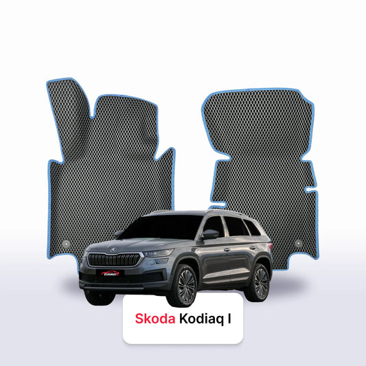 Fußmatten EVAMATS für Skoda Kodiaq 1 gen 2016-2024 jahr SUV