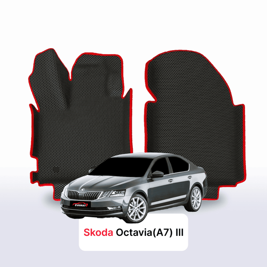 Fußmatten EVAMATS für Skoda Octavia(A7) facelift 3 gen 2016-2019 jahr LIFTBACK