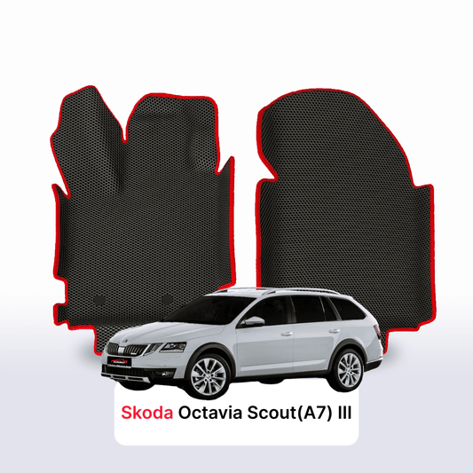 Fußmatten EVAMATS für Skoda Octavia Scout(A7) 3 gen 2013-2019 jahr KOMBI