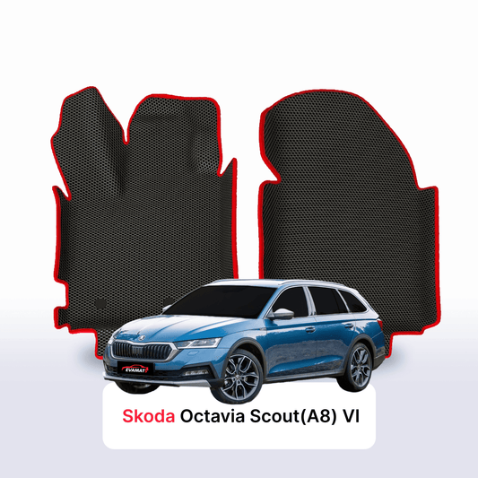 Fußmatten EVAMATS für Skoda Octavia Scout(A8) 4 gen 2019-2028 jahr KOMBI