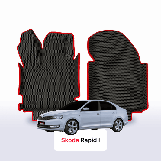 Fußmatten EVAMATS für Skoda Rapid 1 gen 2012-2020 jahr LIFTBACK