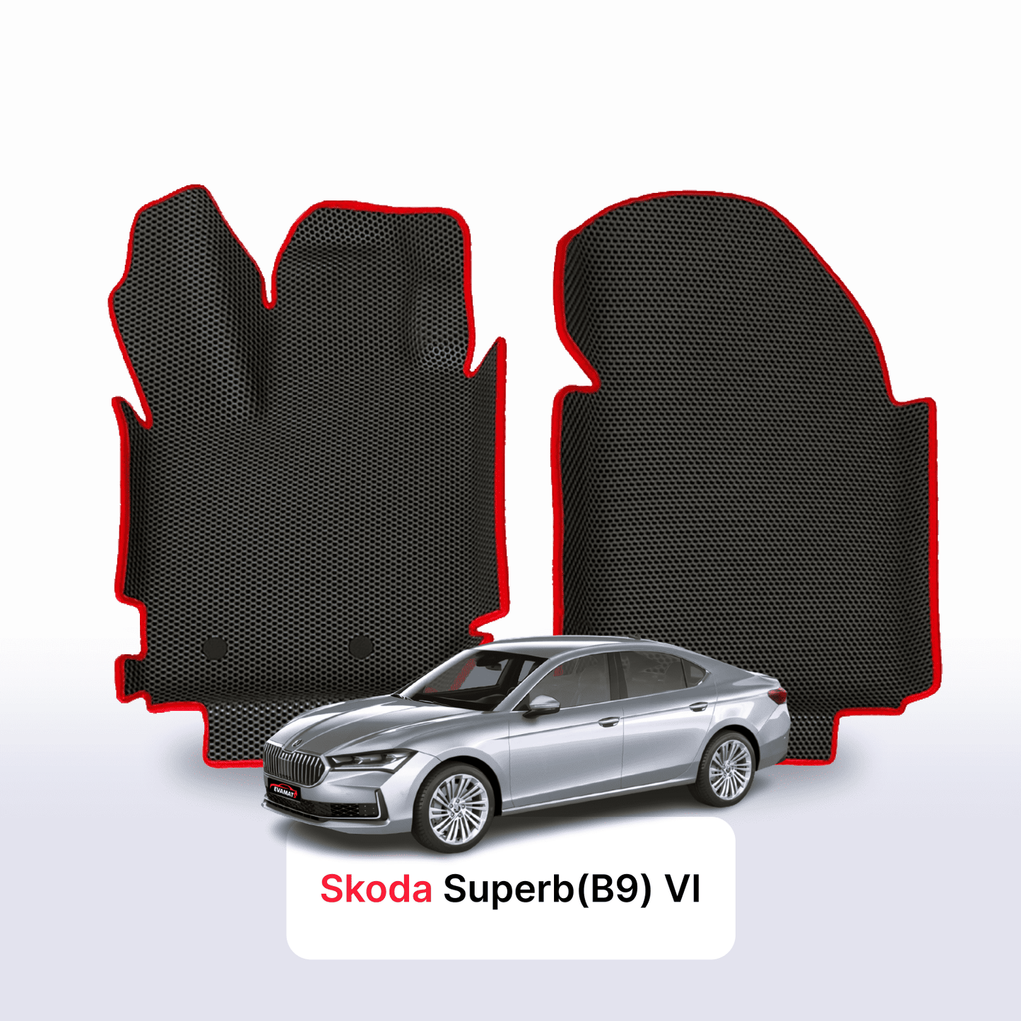 Fußmatten EVAMATS für Skoda Superb(B9) 4 gen 2024-2028 jahr LIFTBACK