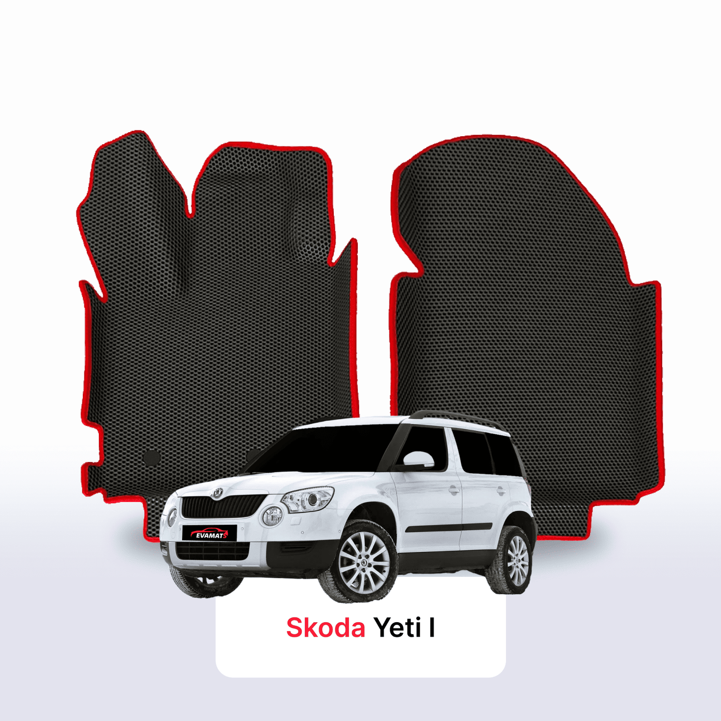 Fußmatten EVAMATS für Skoda Yeti 1 Gen 2009-2018 Jahr SUV