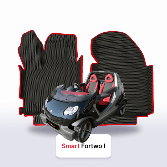 Fußmatten EVAMATS für Smart Fortwo 1 Gen 1998-2007 Jahr CROSSBLADE