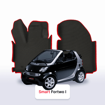 Fußmatten EVAMATS für Smart Fortwo 1 gen 1998-2007 jahr CABRIO