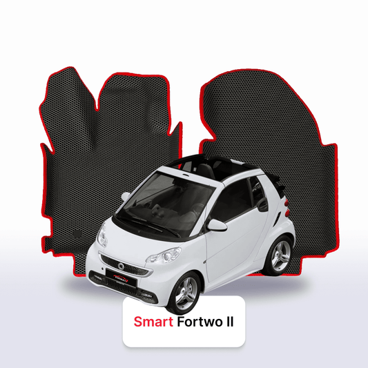 Fußmatten EVAMATS für Smart Fortwo 2 Gen 2007-2015 Jahr CABRIO
