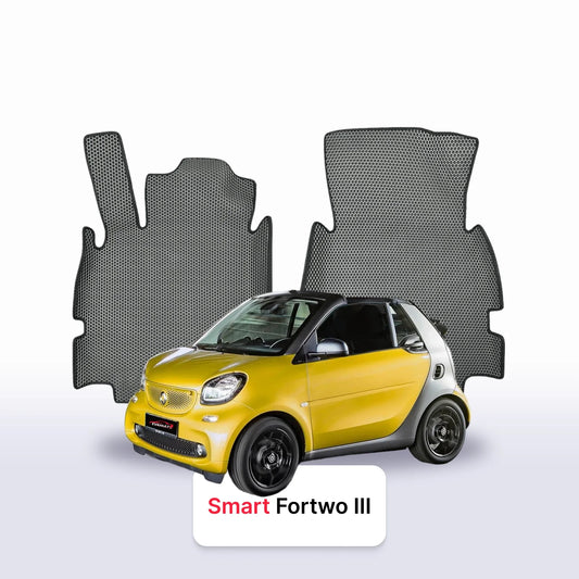 Fußmatten EVAMATS für Smart Fortwo 3 Gen 2014-2025 Jahr CABRIO