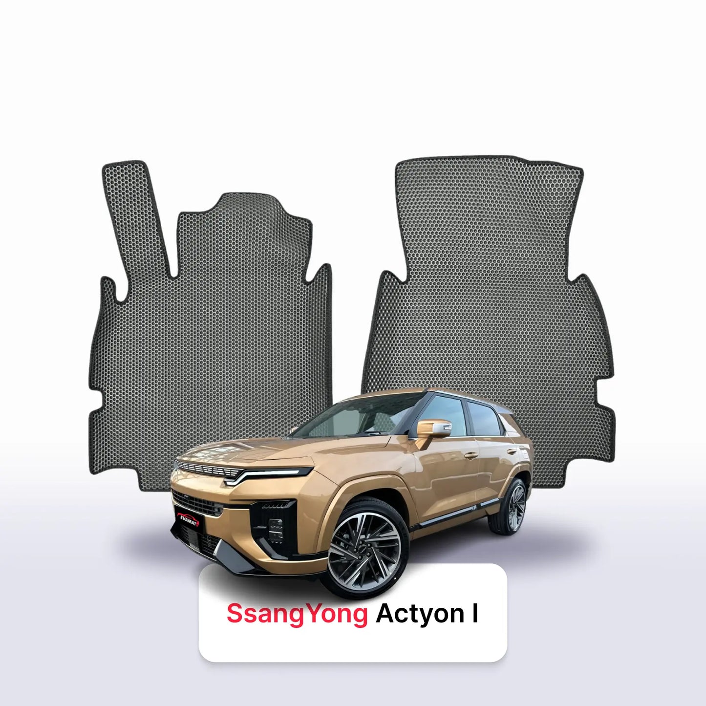 Fußmatten EVAMATS für SsangYong Actyon 1 gen 2025-2029 jahr SUV 5 türer