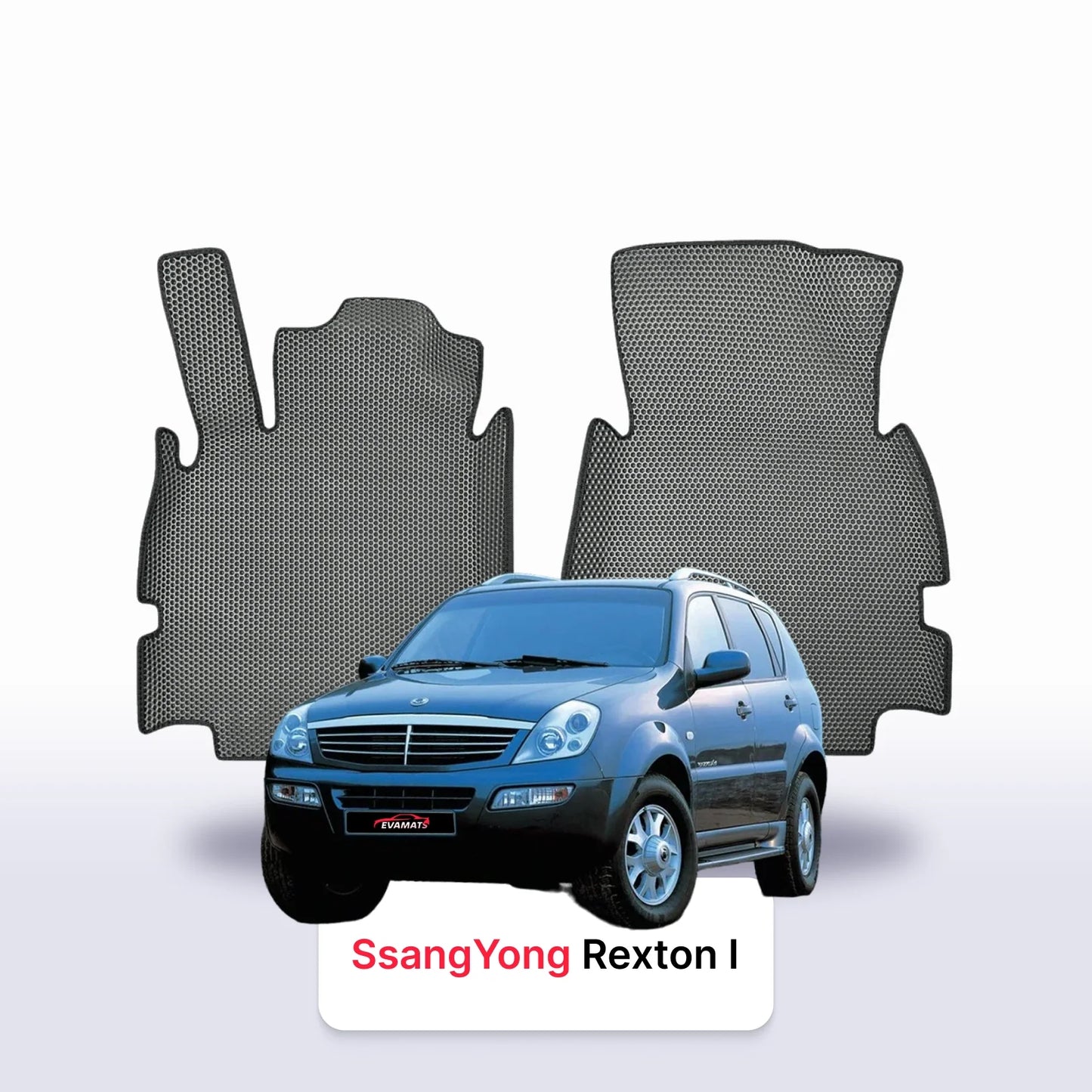 Fußmatten EVAMATS für SsangYong Rexton 1 gen 2001-2017 jahr SUV 5 türer