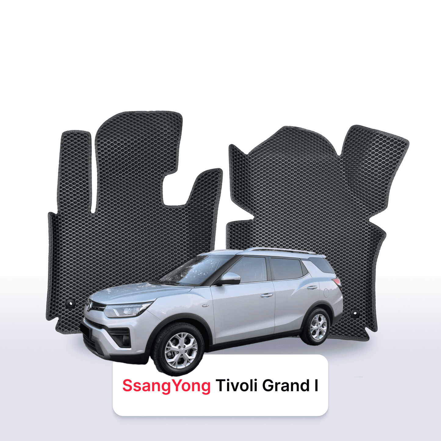 Fußmatten EVAMATS für SsangYong Tivoli Grand 1 gen 2015-2028 jahr SUV