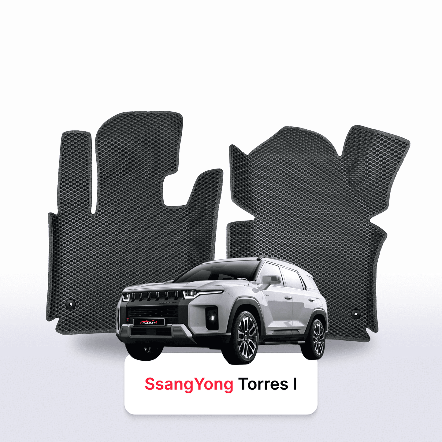 Fußmatten EVAMATS für SsangYong Torres 1 Gen 2022-2025 Jahr SUV