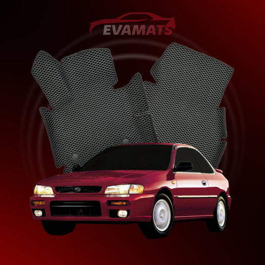 Fußmatten EVAMATS für Subaru Impreza 1. Generation 1992-2000 Jahr COUPE