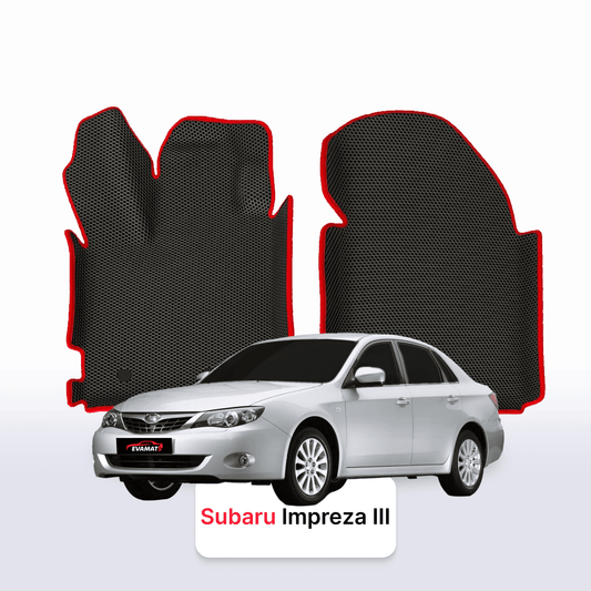Fußmatten EVAMATS für Subaru Impreza 3. Generation 2007-2011 Jahr Limousine