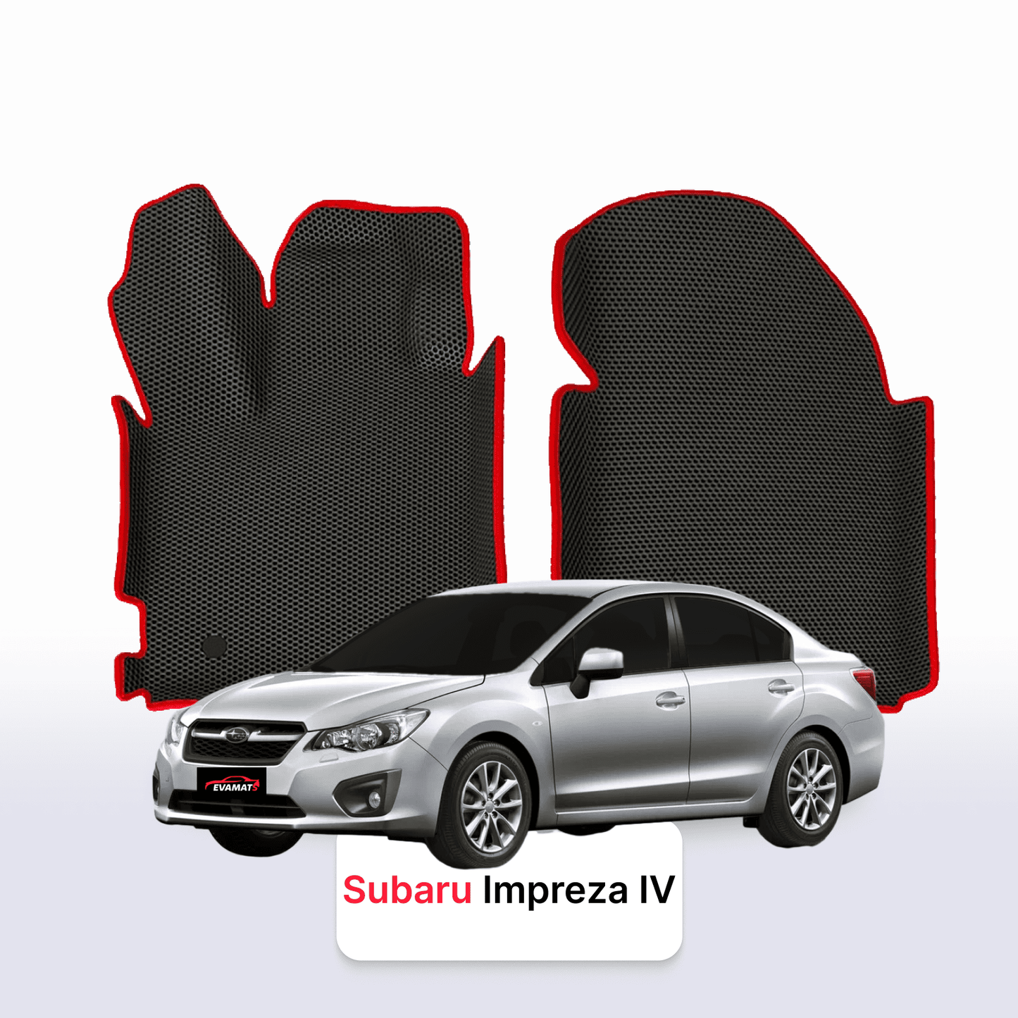 Fußmatten EVAMATS für Subaru Impreza 4. Generation 2011-2016 Jahr Limousine