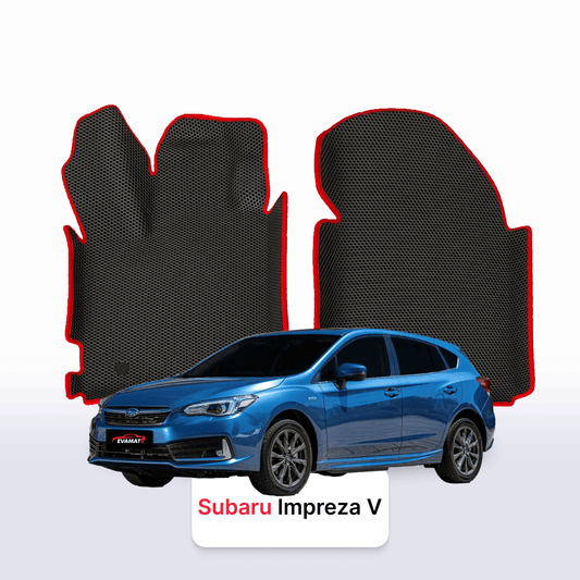 Fußmatten EVAMATS für Subaru Impreza (GP) 5. Generation 2016-2023 Jahr FLIEßHECK 5-Türer