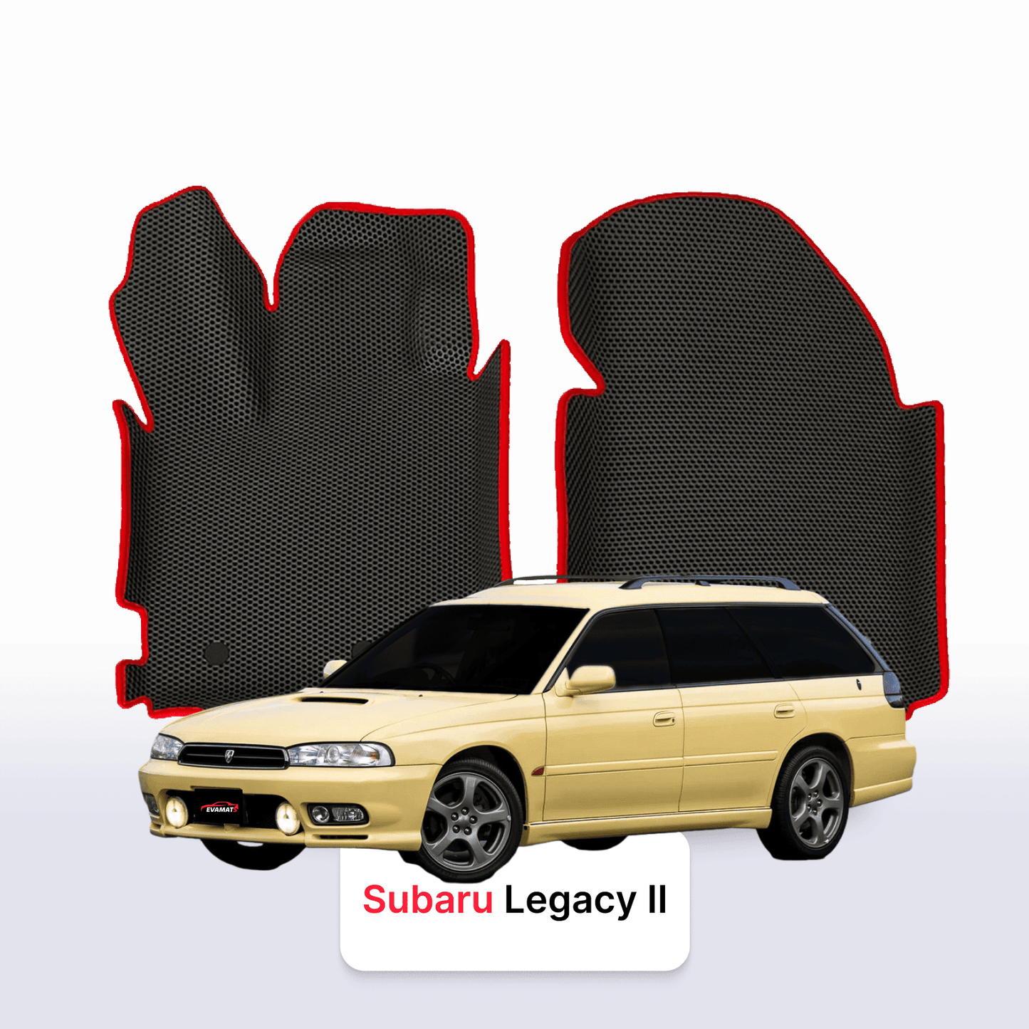 Fußmatten EVAMATS für Subaru Legacy 2 gen 1993-1999 jahr KOMBI