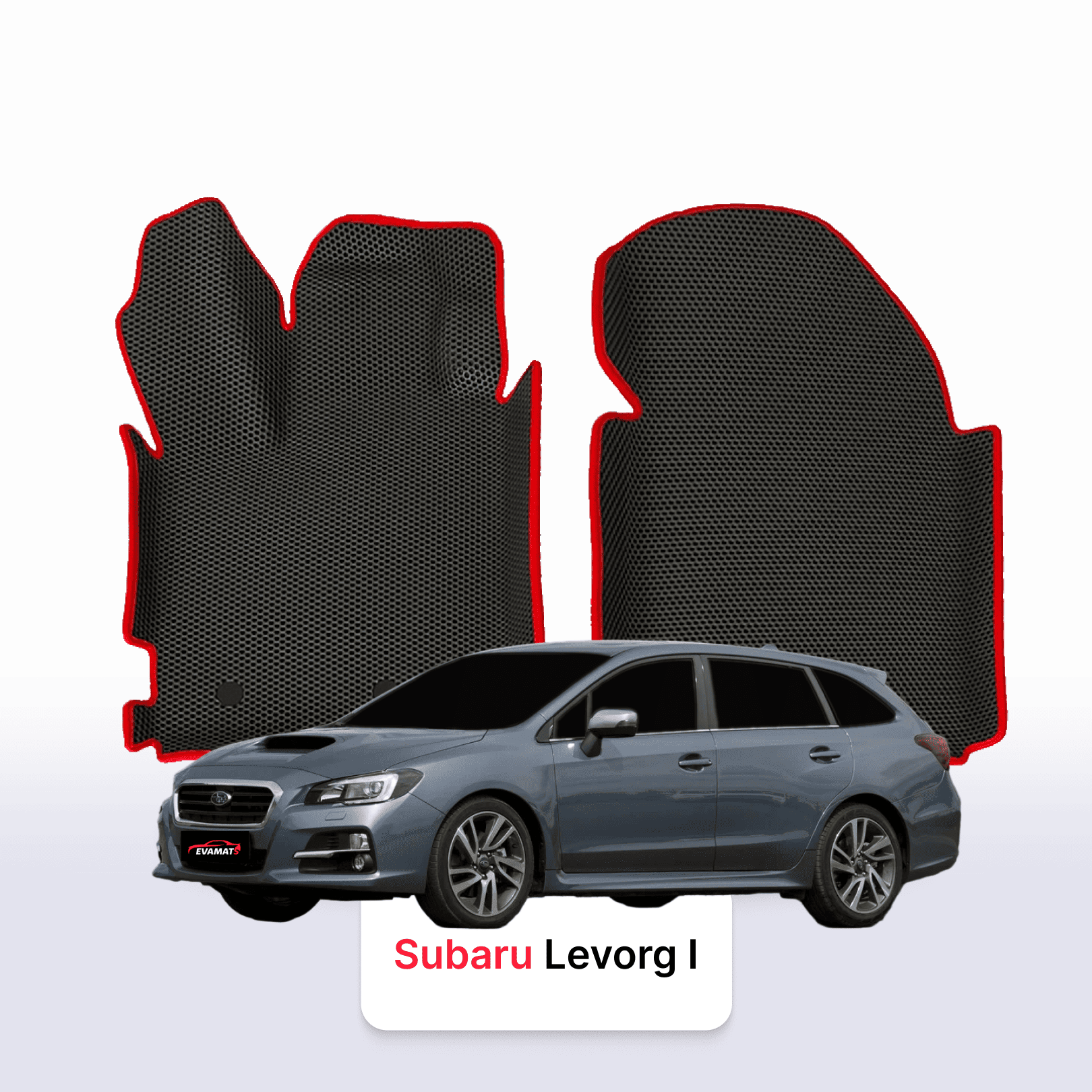 Fußmatten EVAMATS für Subaru Levorg 1 gen 2014-2020 jahr KOMBI