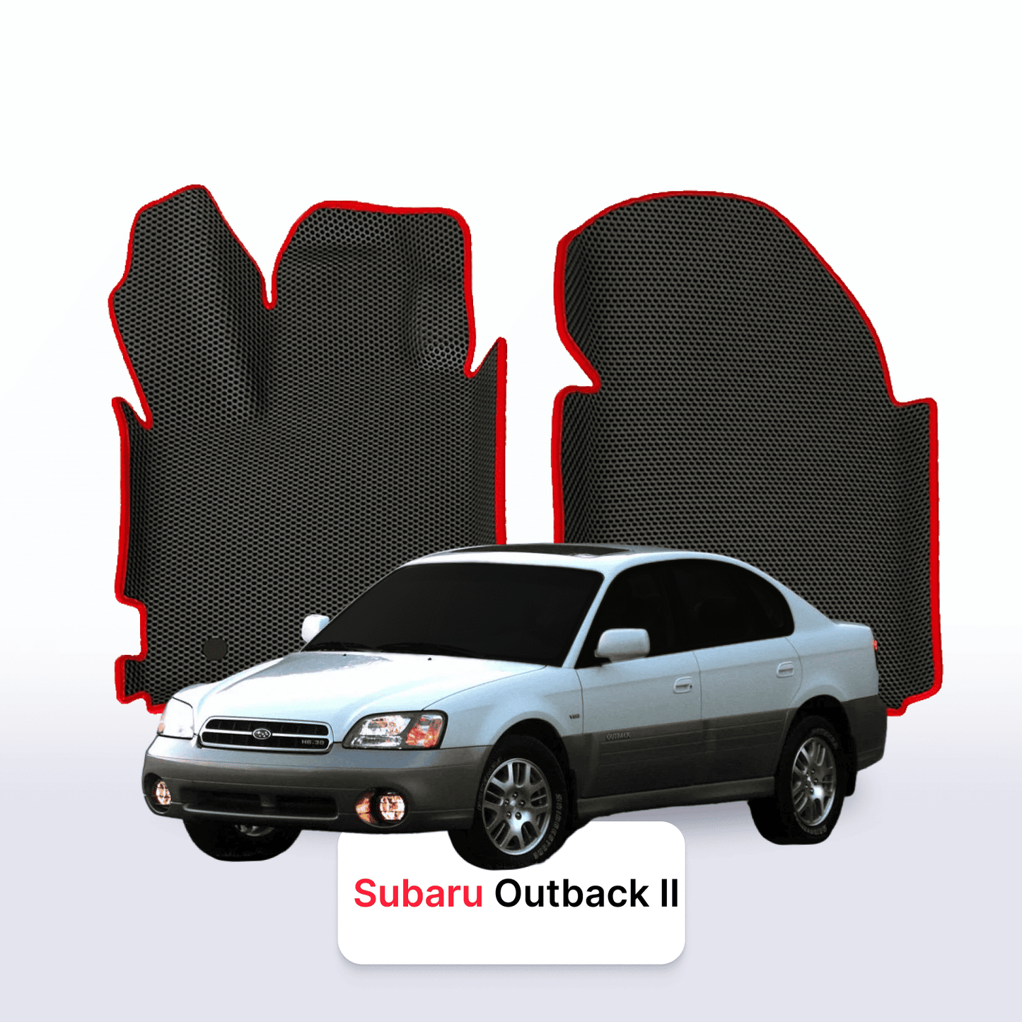 Fußmatten EVAMATS für Subaru Outback 2 Gen 1998-2004 Jahr Limousine
