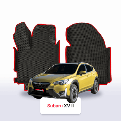 Fußmatten EVAMATS für Subaru XV 2 gen 2017-2025 jahr SUV