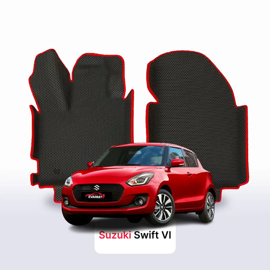 Fußmatten EVAMATS für Suzuki Swift 5 Gen 2016-2023 Jahr FLIEßHECK 5-Türer