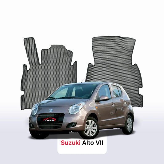 Fußmatten EVAMATS für Suzuki Alto 7 Gen 2009-2014 Jahr FLIEßHECK 5-Türer