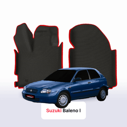 Fußmatten EVAMATS für Suzuki Baleno 1. Generation 1995–2002, Schrägheck, 3-türig