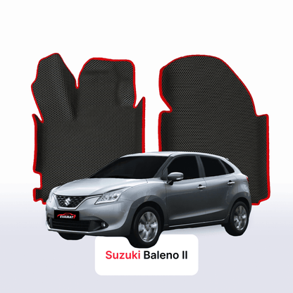 Fußmatten EVAMATS für Suzuki Baleno 2 Gen 2015-2022 Jahr FLIEßHECK 5-Türer