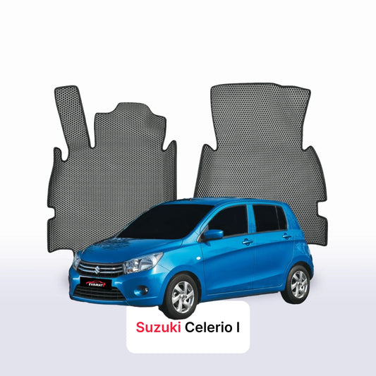 Fußmatten EVAMATS für Suzuki Celerio 1 Gen 2014-2025 Jahr FLIEßHECK 5-Türer