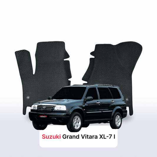 Fußmatten EVAMATS für Suzuki Grand Vitara(FT) 1. Generation 2000–2006, SUV XL-7-Sitzer