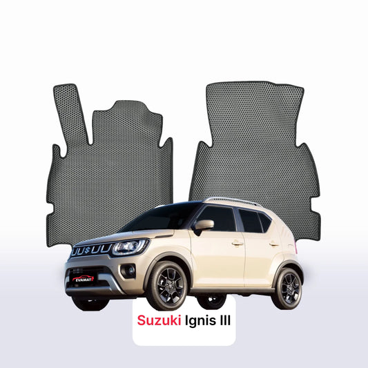 Fußmatten EVAMATS für Suzuki Ignis(MF) 3. Generation 2016-2025 Jahr FLIEßHECK 5-Türer