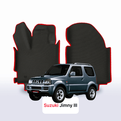 Fußmatten EVAMATS für Suzuki Jimny (JB43) 3. Generation 1998–2019, SUV, 3-türig