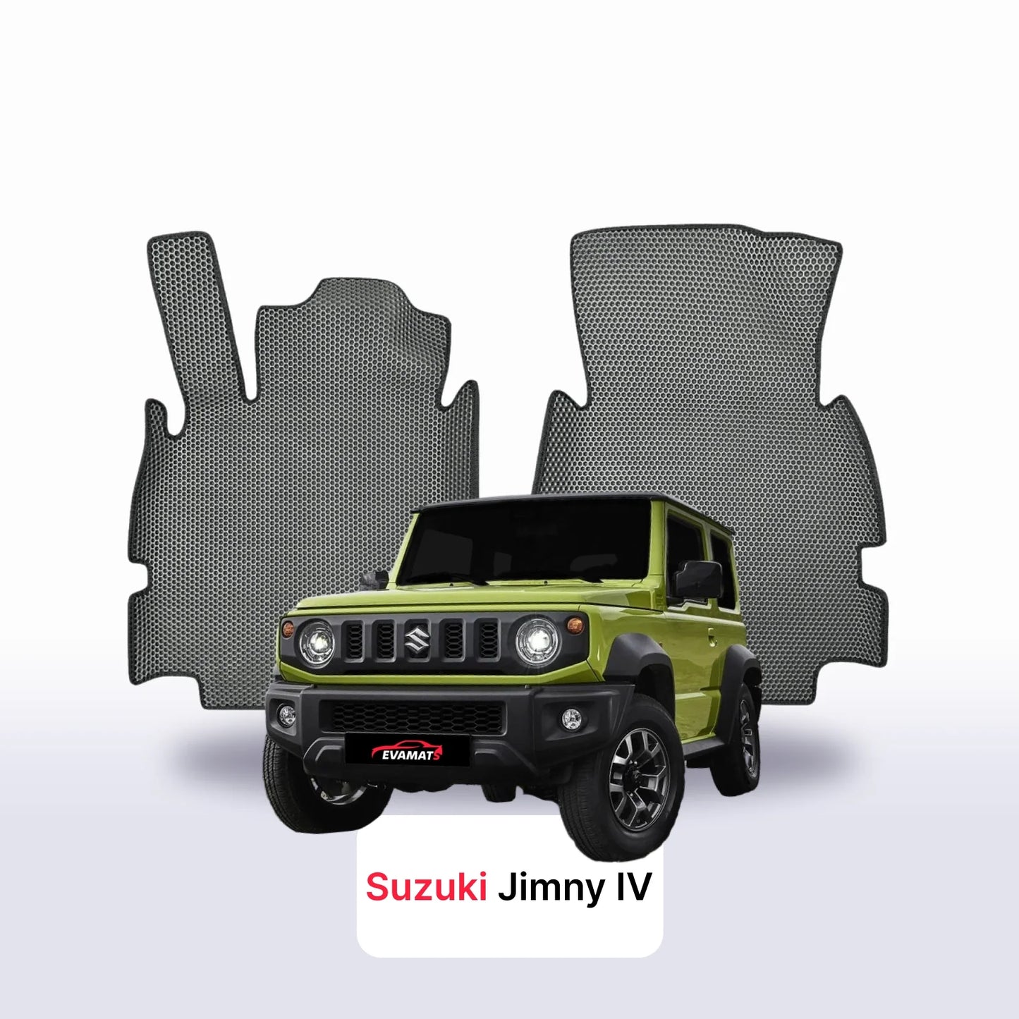 Fußmatten EVAMATS für Suzuki Jimny (JB64) 2-Sitzer 4. Generation 2018-2025 Jahr SUV 3-Türer