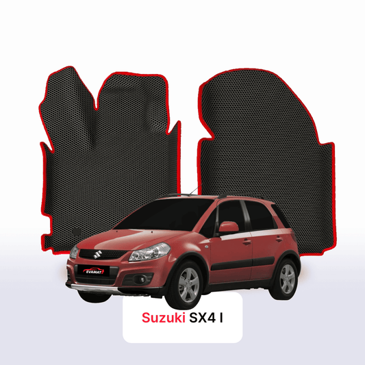 Fußmatten EVAMATS für Suzuki SX4 1. Generation 2006–2014, Fließheck, 5-türig