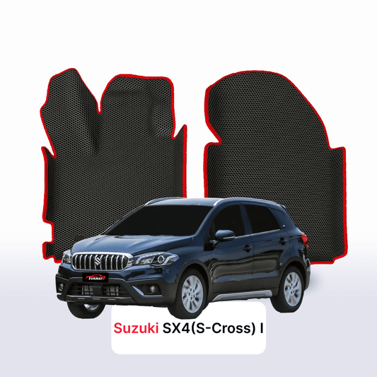 Fußmatten EVAMATS für Suzuki SX4(S-Cross) 1. Generation 2013-2022 Jahr FLIEßHECK 5-Türer