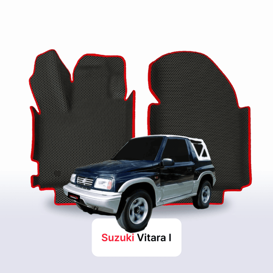 Fußmatten EVAMATS für Suzuki Vitara 1. Generation 1988–2006, SUV, 3-türig, offenes Dach