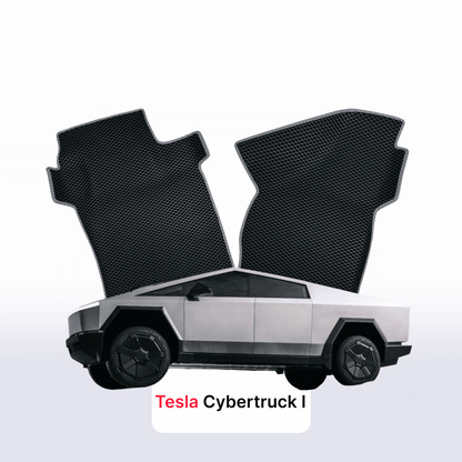 Fußmatten EVAMATS für Tesla Cybertruck 1 Gen 2023-2024 Jahr PICK-UP Doppelkabine